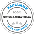 Käytämme kotimaista lihaa